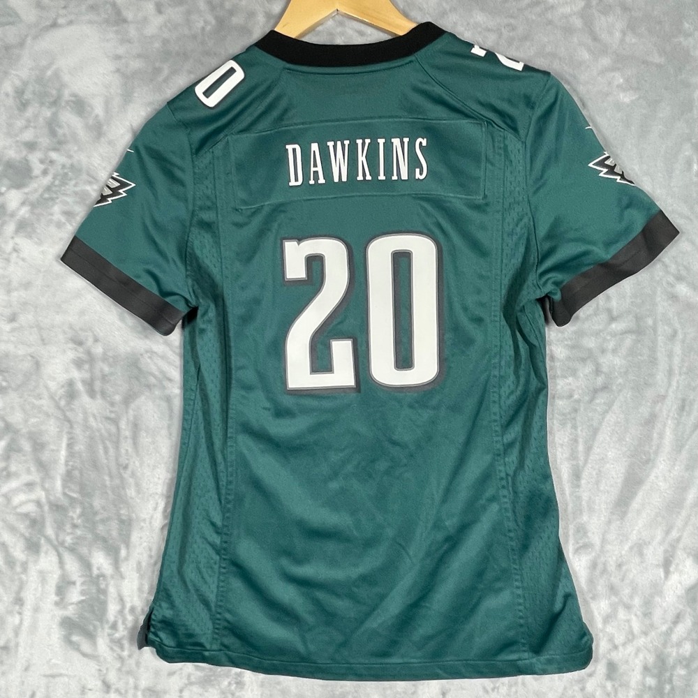 Nike Philadelphia Eagles Brian Dawkins 20 On Field Jersey Green Womens Small - Picture 4 of 9